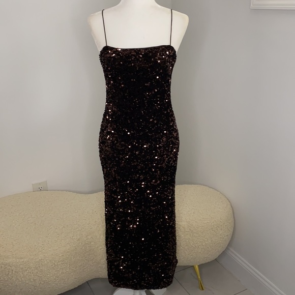 H&M sequin midi dress - Picture 3 of 6